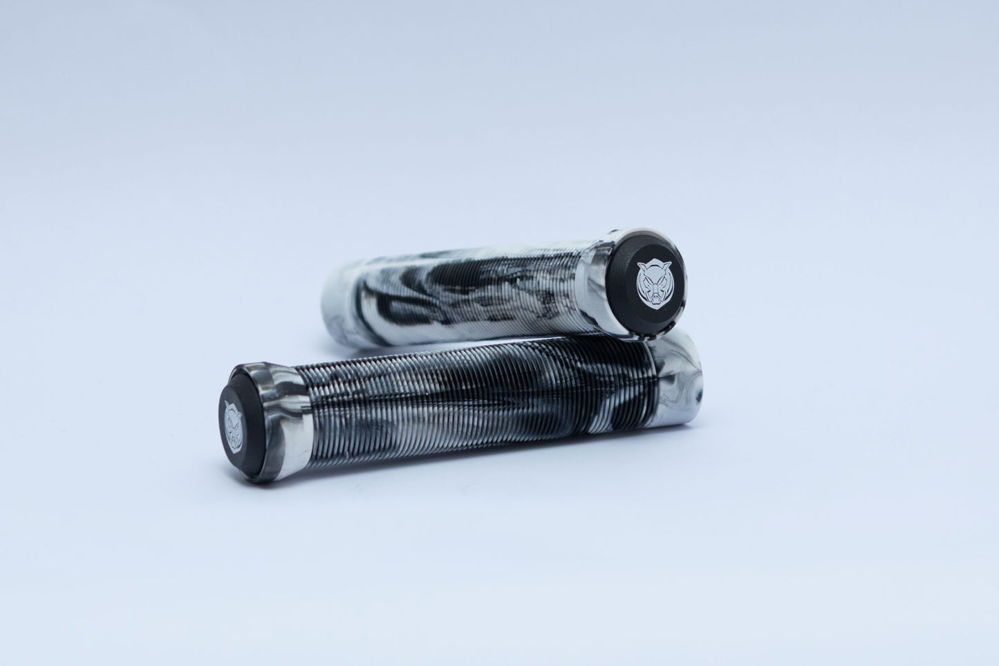 HogPro - Bar Grips - Black/White Marble - 145mm