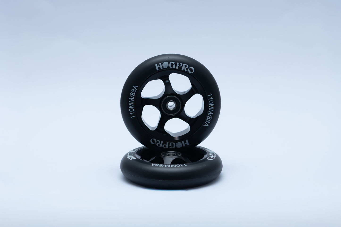 HogPro Wheels - 110mm - SPIRIT SEED WHEELS - Black on Black