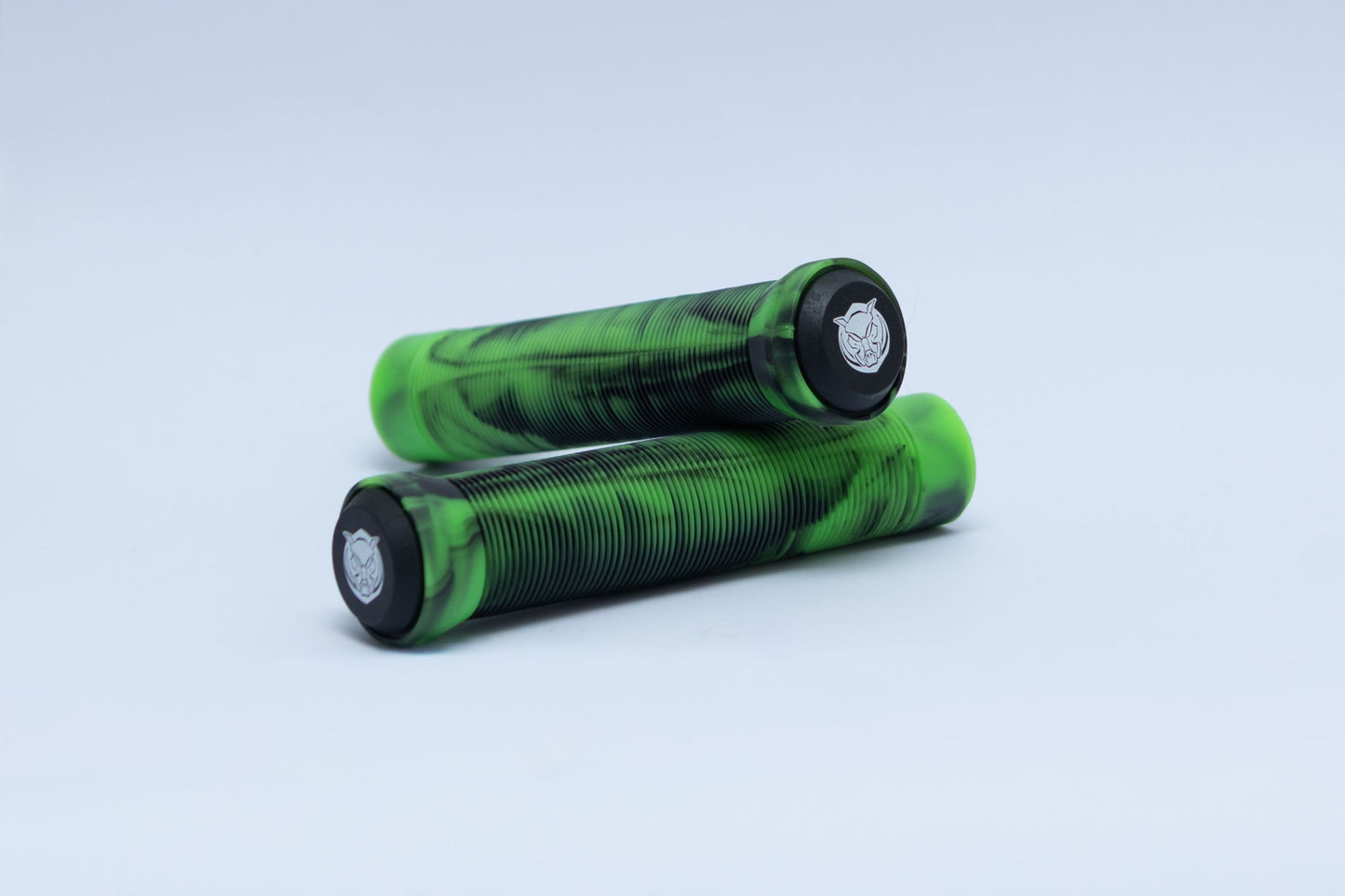 HogPro - Bar Grips - Green/Black Marble - 145mm