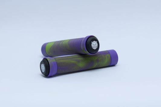 HogPro - Bar Grips - Purple/Green Marble