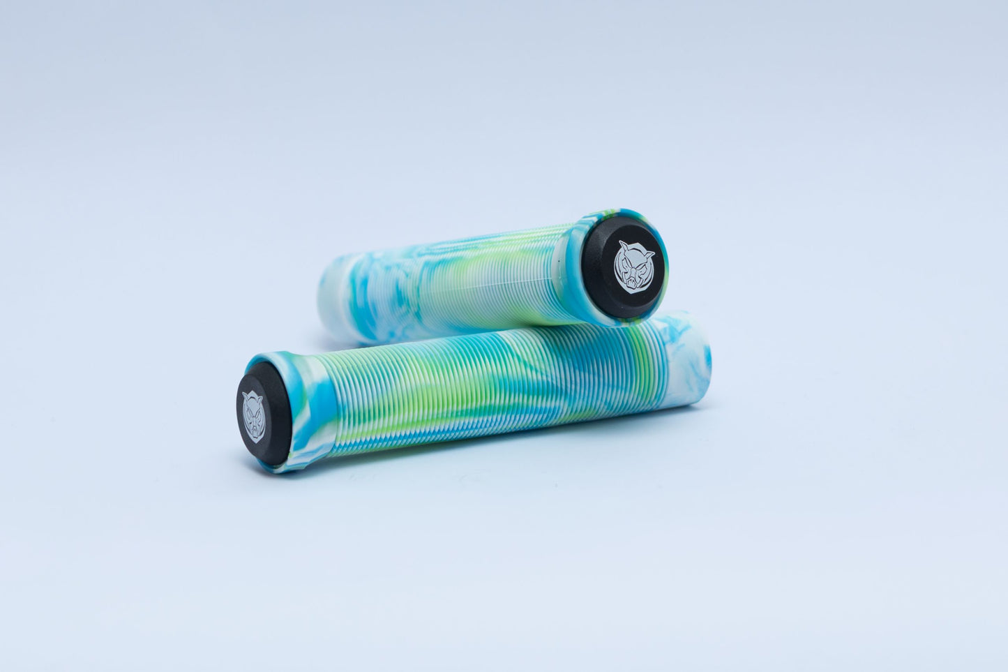 HogPro - Bar Grips - Blue/Green/White Marble - 145mm