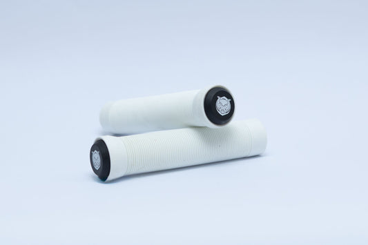 HogPro - Bar Grips - White - 145mm