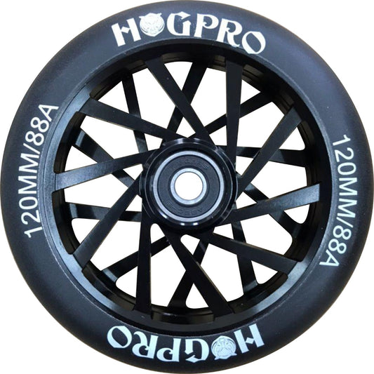 HogPro wheels - 120mm - HOG'S NEST - Black on Black