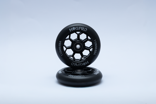 HogPro wheels - 110mm - THE HIVE WHEELS -  Black on Black