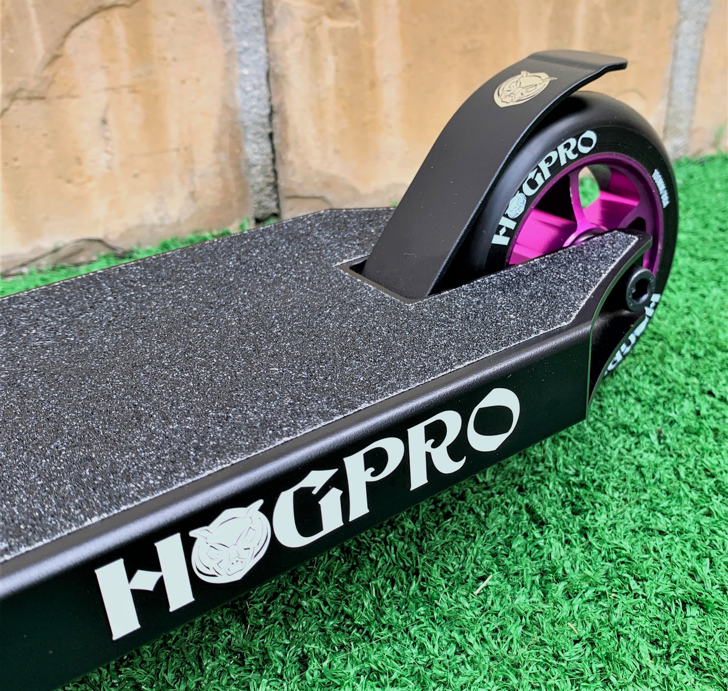HogPro P2, SA's most popular stunt scooter. Purple/Blue