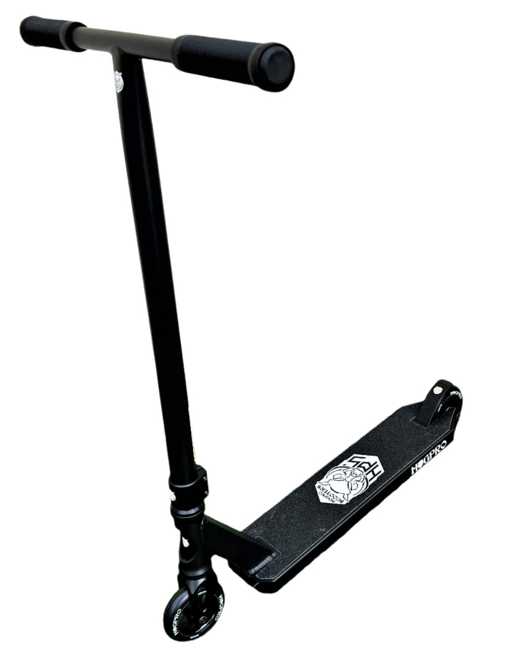 HogPro P2 stunt scooter, Tbar, Black deck with 100mm black core wheel